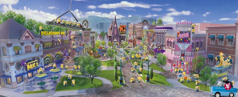 圣淘沙名胜世界的环球影城将增添新景点Minion Park,风靡全球的“小小兵”将入驻这个主题乐园。(构想图由圣淘沙名胜世界提供) 圣淘沙名胜世界的环球影城将增添新景点Minion Park,风靡全球的“小小兵”将入驻这个主题乐园。(构想图由圣淘沙名胜世界提供)
