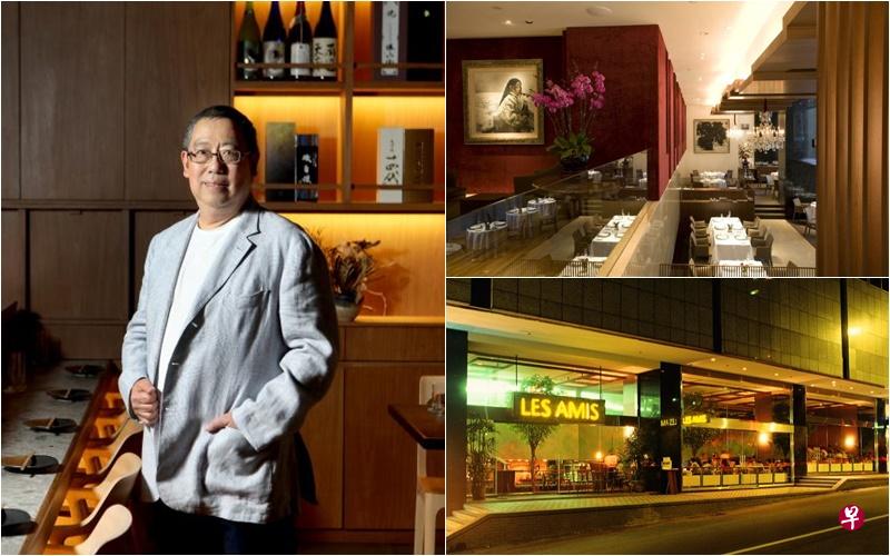 以顶级欧式餐馆起家的Les Amis集团今年庆祝25周年,集团在本地共催生了21个概念和开设29家店面。这个响当当餐饮王国的建立,源自集团主席林有仁开设顶级餐馆的“昂贵”爱好。 以顶级欧式餐馆起家的Les Amis集团今年庆祝25周年,集团在本地共催生了21个概念和开设29家店面。这个响当当餐饮王国的建立,源自集团主席林有仁开设顶级餐馆的“昂贵”爱好。