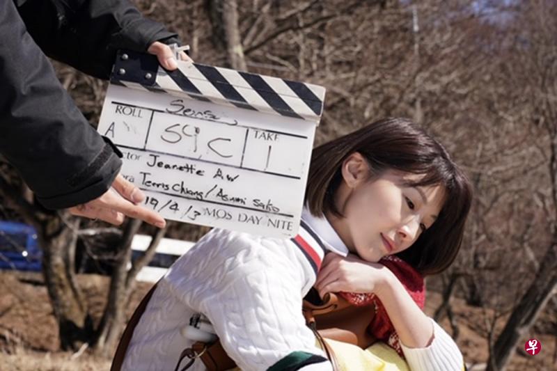 又导又演非易事,欧萱笑说:“我感受到了其中的难度。(受访者提供) 又导又演非易事,欧萱笑说:“我感受到了其中的难度。(受访者提供)