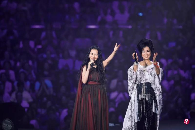 潘越云(左)、齐豫两位天籁美声相互衬托。(互联网) 潘越云(左)、齐豫两位天籁美声相互衬托。(互联网)