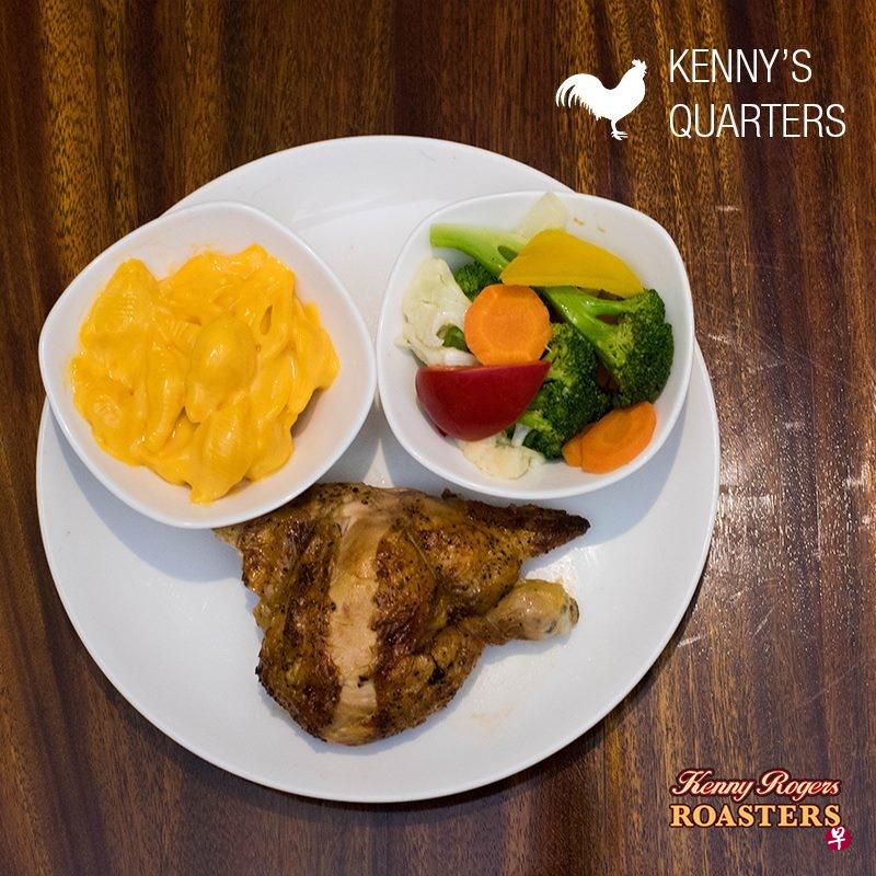 Kenny Rogers的招牌烤鸡。(互联网) Kenny Rogers的招牌烤鸡。(互联网)