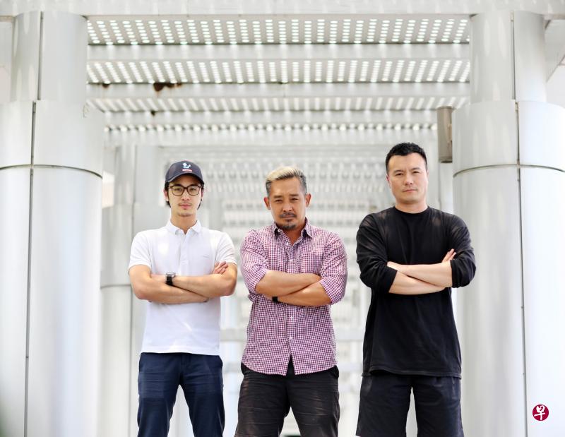 《非常盗》三名演员吕杨(左起)、冯推守与李铭忠昨天受访畅谈拍戏过程。李铭忠形容角色是每个人都害怕的狠角色(左图,Jazzygroup提供)。 《非常盗》三名演员吕杨(左起)、冯推守与李铭忠昨天受访畅谈拍戏过程。李铭忠形容角色是每个人都害怕的狠角色(左图,Jazzygroup提供)。