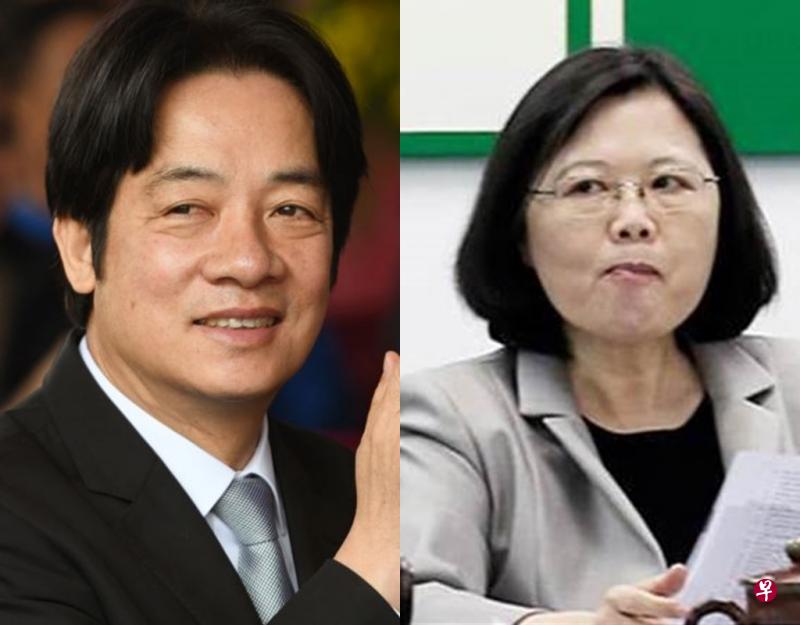 民进党总统候选人之争已造成党内分裂,赖清德(左)与蔡英文(右)都呼吁团结。(合成网络照) 民进党总统候选人之争已造成党内分裂,赖清德(左)与蔡英文(右)都呼吁团结。(合成网络照)