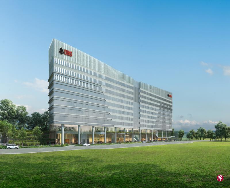 瑞士银行新加坡分部将在明年迁入槟榔路的办公大楼,租用面积超过38万平方英尺。(新海逸集团提供) 瑞士银行新加坡分部将在明年迁入槟榔路的办公大楼,租用面积超过38万平方英尺。(新海逸集团提供)