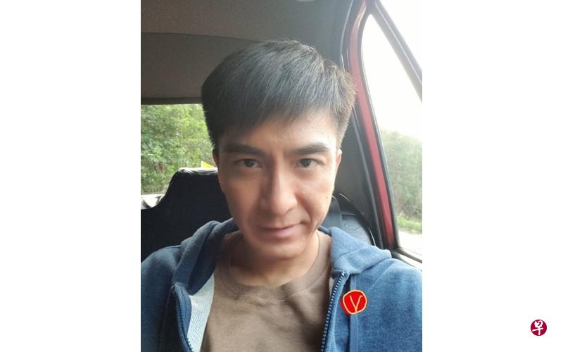 马国明晒出自拍照。(互联网) 马国明晒出自拍照。(互联网)