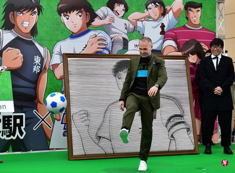 伊涅斯塔与神户胜利船的合约一年价值3000万美元，创下日本职业联赛纪录。（法新社）