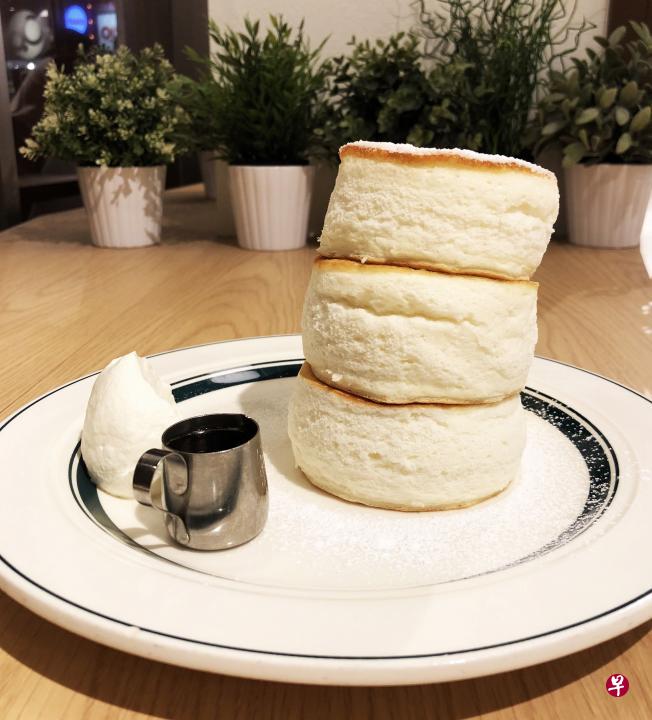 Cafe & Pancake GRAM舒芙蕾松饼(王昀诗摄)。 Cafe & Pancake GRAM舒芙蕾松饼(王昀诗摄)。