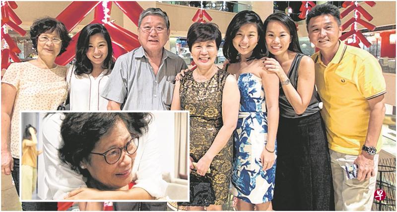 蔡新慧全家大小都视米拉(左一)为家中一员。(受访者提供) 小图:女佣米拉娓娓道来这一段主仆情。(庄耿闻摄) 蔡新慧全家大小都视米拉(左一)为家中一员。(受访者提供) 小图:女佣米拉娓娓道来这一段主仆情。(庄耿闻摄)