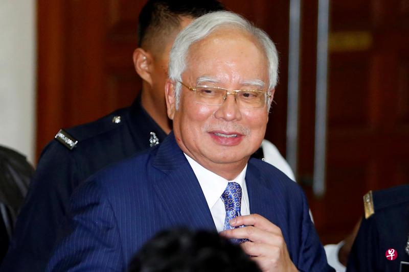马来西亚前首相纳吉。(路透社) 马来西亚前首相纳吉。(路透社)