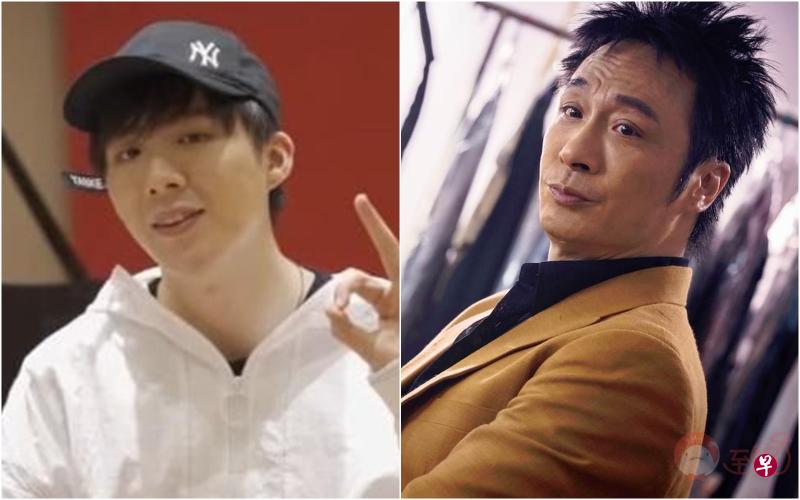 吴镇宇(右图)首次以“歌手”身份与中国大陆摩登兄弟乐队主唱刘宇宁(左图)演绎《友情岁月》。(互联网) 吴镇宇(右图)首次以“歌手”身份与中国大陆摩登兄弟乐队主唱刘宇宁(左图)演绎《友情岁月》。(互联网)