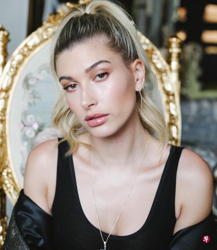 模特出身的Hailey Baldwin曾代言多个美妆品牌。(互联网) 模特出身的Hailey Baldwin曾代言多个美妆品牌。(互联网)