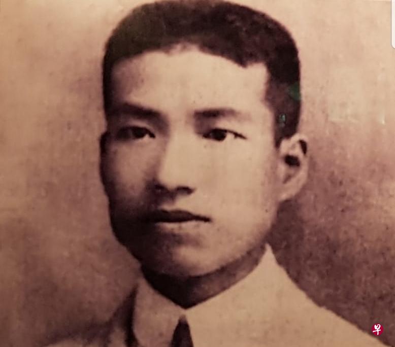 1919年的复旦大学学生何葆仁。（何诚明提供）