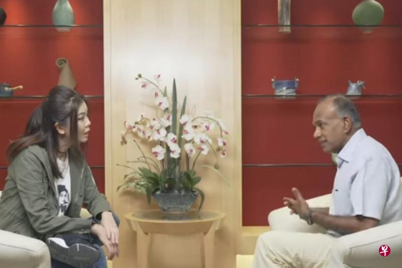 阿莲敢敢问,尚穆根轻松答,两人一来一往的过招拆招让人看得过瘾。(视频截图) 阿莲敢敢问,尚穆根轻松答,两人一来一往的过招拆招让人看得过瘾。(视频截图)