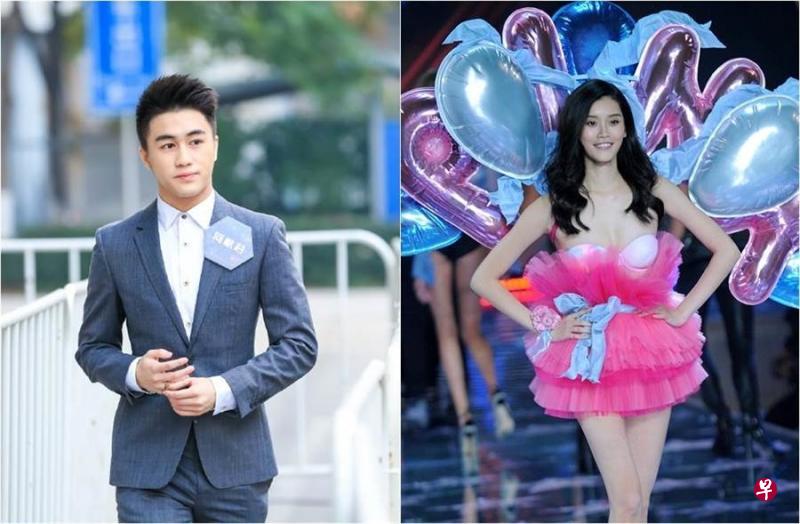 何猷君(左)和奚梦瑶好事近。(互联网) 何猷君(左)和奚梦瑶好事近。(互联网)