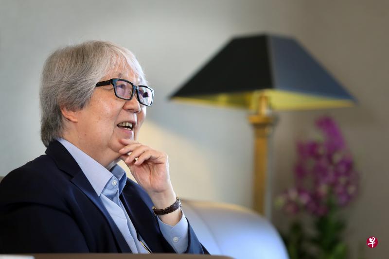 许通美:一个更美好的世界,就是一个更和平、更繁荣、更具可持续发展,以及更有爱心的世界。(陈来福摄) 许通美:一个更美好的世界,就是一个更和平、更繁荣、更具可持续发展,以及更有爱心的世界。(陈来福摄)