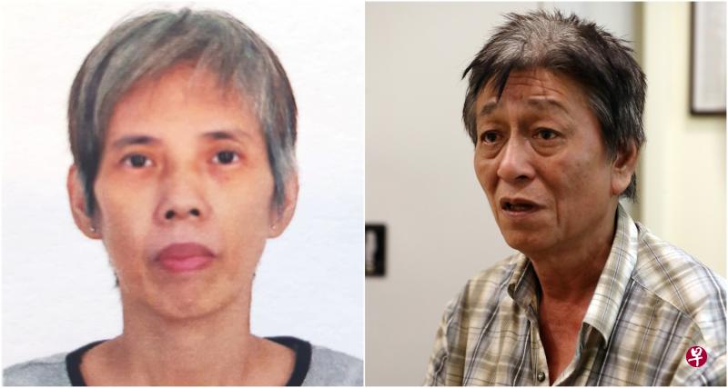 谭有良两周没回家,一回家就闻到臭味,打开门发现妻子(左图)死在客厅沙发上。 谭有良两周没回家,一回家就闻到臭味,打开门发现妻子(左图)死在客厅沙发上。