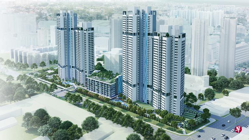 加冷黄埔的Kempas Residences项目，不仅位于成熟市镇，且临近文庆地铁站，料掀起抢购热潮，四房式单位津贴后的售价从55万7000元起跳。（建屋局提供）