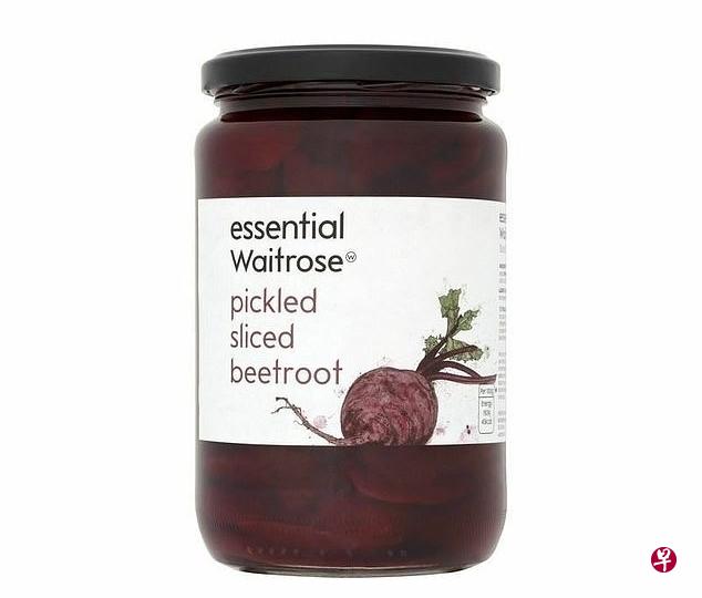 新加坡食品局已下令进口商将Essential Waitrose腌甜菜根召回。(新加坡食品局提供) 新加坡食品局已下令进口商将Essential Waitrose腌甜菜根召回。(新加坡食品局提供)