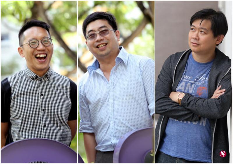 周昭亮(左)和刘健生都不是专业诗人,他们接受采访当天是第一次在现实生活中见面,但是因为在网上曾经交流过,因此完全没有隔阂;“一首诗的时间”点评人周德成(右一)。 周昭亮(左)和刘健生都不是专业诗人,他们接受采访当天是第一次在现实生活中见面,但是因为在网上曾经交流过,因此完全没有隔阂;“一首诗的时间”点评人周德成(右一)。