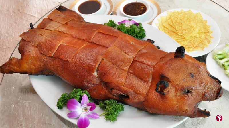 万兴酒楼推出乳猪套餐。(酒楼提供) 万兴酒楼推出乳猪套餐。(酒楼提供)