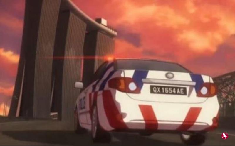 《名侦探柯南:绀青之拳》里,滨海湾金沙酒店遭轰炸。(互联网) 《名侦探柯南:绀青之拳》里,滨海湾金沙酒店遭轰炸。(互联网)