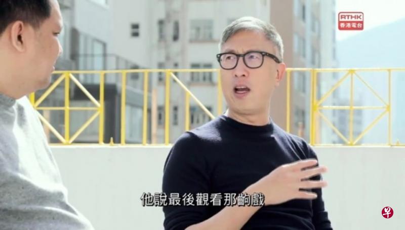 庄文强在《铿锵说》剖析香港电影圈现况。 庄文强在《铿锵说》剖析香港电影圈现况。