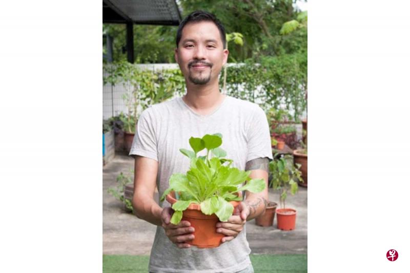城市农夫刘悦,天台菜园领域具发展潜质。(Edible Garden City) 城市农夫刘悦,天台菜园领域具发展潜质。(Edible Garden City)