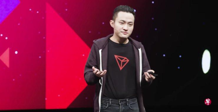 波场币TRON创始人孙宇晨。(互联网) 波场币TRON创始人孙宇晨。(互联网)