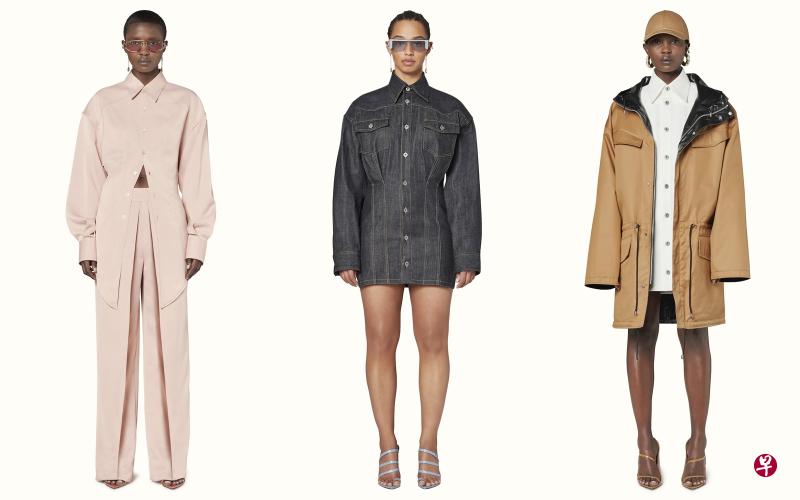 蕾哈娜时装品牌Fenty首发设计。(品牌提供) 蕾哈娜时装品牌Fenty首发设计。(品牌提供)