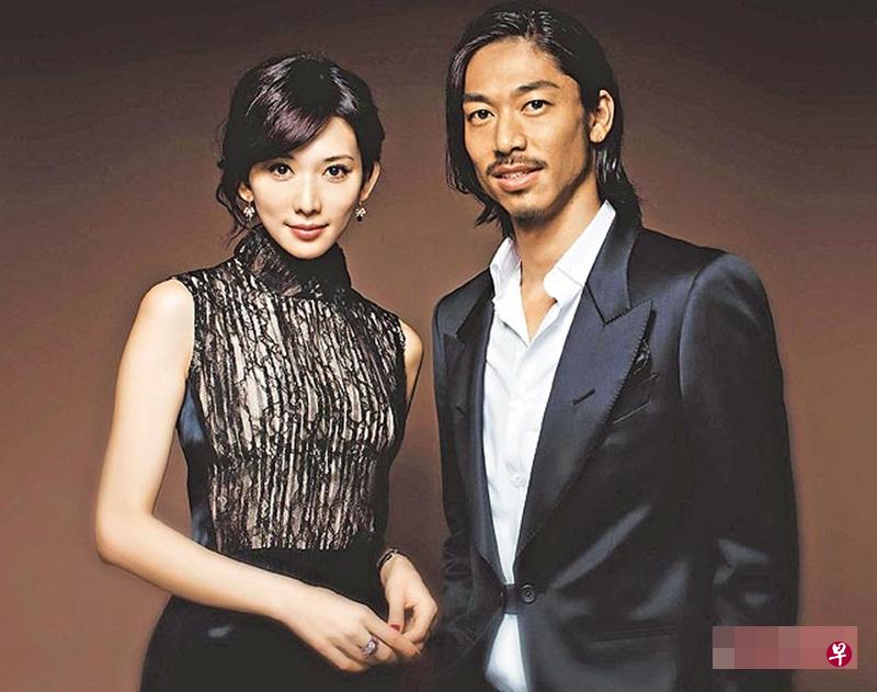 志玲出嫁,新郎是日本“放浪兄弟”成员AKIRA(右)。(互联网) 志玲出嫁,新郎是日本“放浪兄弟”成员AKIRA(右)。(互联网)