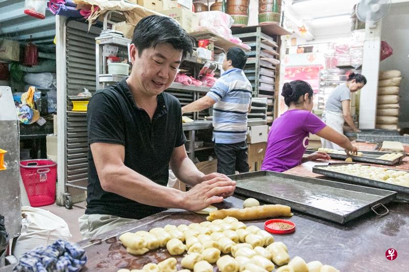 锦泰西果饼家第二代接班人林广进。(档案照) 锦泰西果饼家第二代接班人林广进。(档案照)