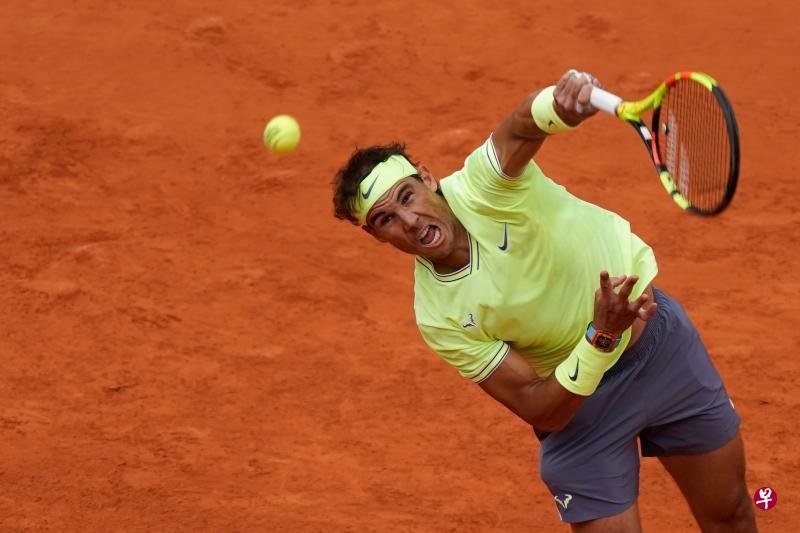 纳达尔仍旧是红土场上的王者。(法新社) 纳达尔仍旧是红土场上的王者。(法新社)