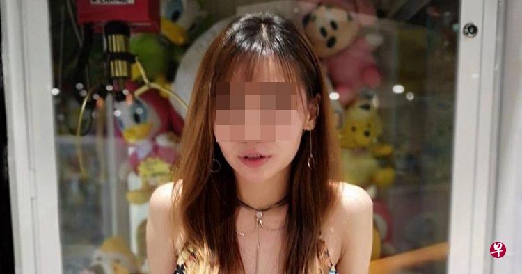 25岁女学生邬思慧当天身穿这件细肩带连身短裤。(受访者提供) 25岁女学生邬思慧当天身穿这件细肩带连身短裤。(受访者提供)