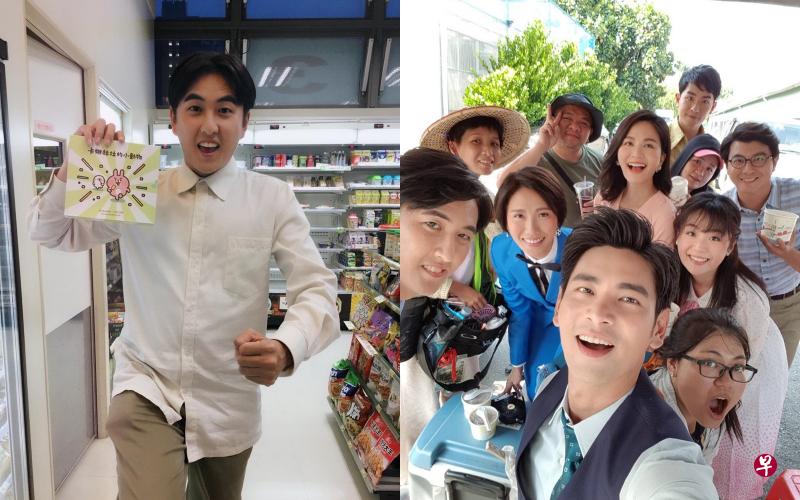 黄靖伦(左图、右图左)在台湾剧《天之蕉子》演自闭症哥哥,与演弟弟的男主角杨子仪(右图中)有不少对手戏。(黄靖伦提供) 黄靖伦(左图、右图左)在台湾剧《天之蕉子》演自闭症哥哥,与演弟弟的男主角杨子仪(右图中)有不少对手戏。(黄靖伦提供)