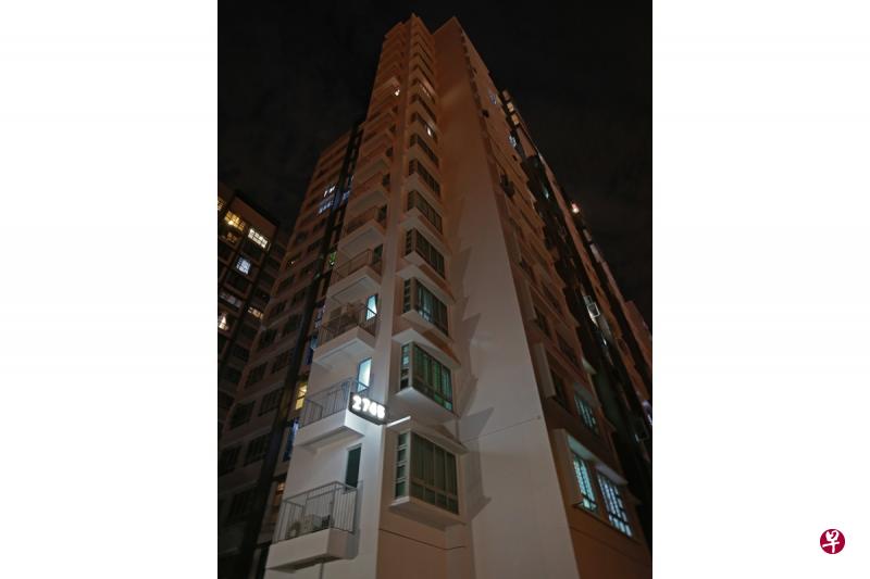 许多年轻夫妻和孩子居住在榜鹅坊第274B座组屋，二楼也有托儿中心，难免会有孩子喧哗声。（唐家鸿摄）