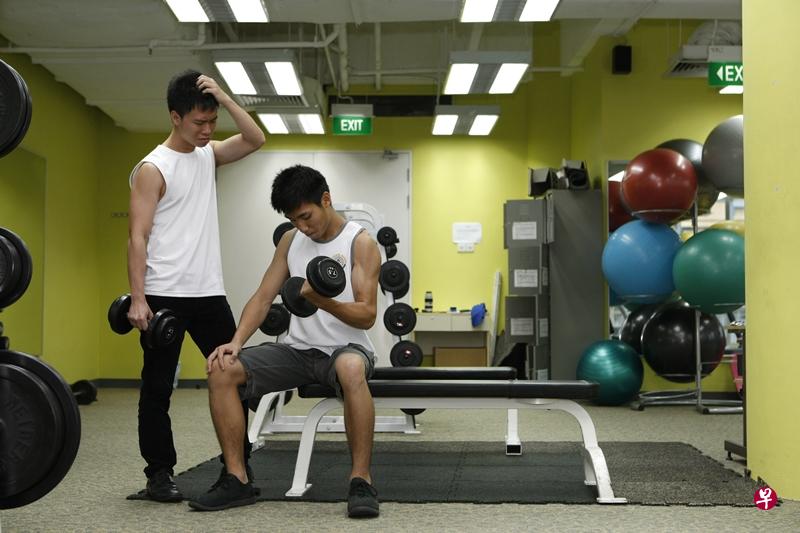 喜欢健身男性,在健康方面要留意什么?(档案照) 喜欢健身男性,在健康方面要留意什么?(档案照)