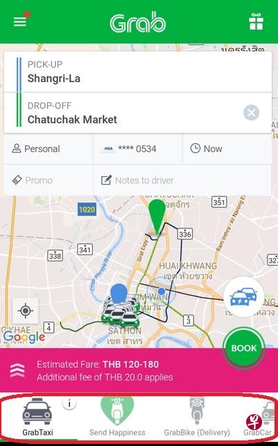 Grab可在东南亚多个城市使用。(取自Grab官网) Grab可在东南亚多个城市使用。(取自Grab官网)