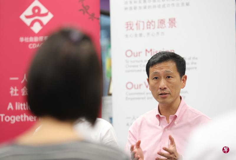 也是华助会董事会主席的教育部长王乙康:华助会所做的援助调整旨在确保华族社群内的社会流动性。(陈来福摄) 也是华助会董事会主席的教育部长王乙康:华助会所做的援助调整旨在确保华族社群内的社会流动性。(陈来福摄)