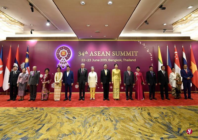 亚细安10国领导人预料在峰会结束前签署的《曼谷宣言》中承诺“预防和削减海洋垃圾”。(泰国政府提供) 亚细安10国领导人预料在峰会结束前签署的《曼谷宣言》中承诺“预防和削减海洋垃圾”。(泰国政府提供)