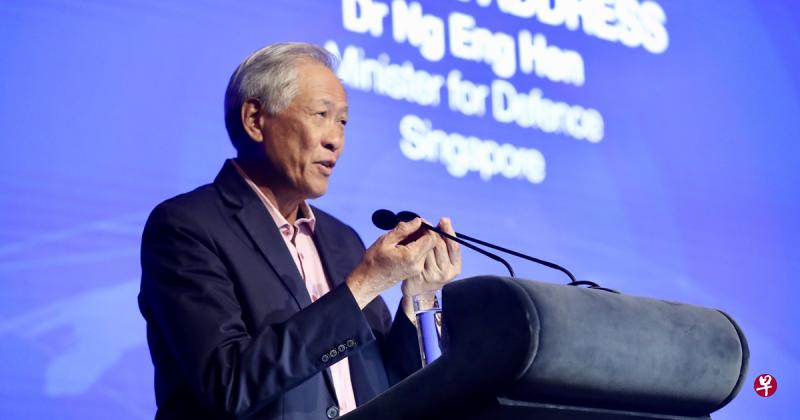 国防部长黄永宏医生。(陈来福摄) 国防部长黄永宏医生。(陈来福摄)