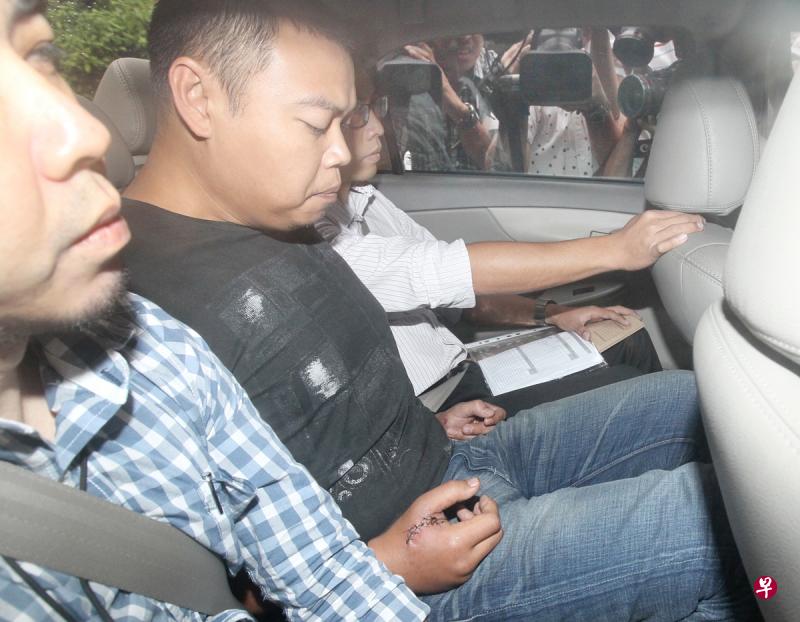 涉及杀害高文父子的前高级警曹长伊斯干达,四年多前被判死刑。(档案照) 涉及杀害高文父子的前高级警曹长伊斯干达,四年多前被判死刑。(档案照)