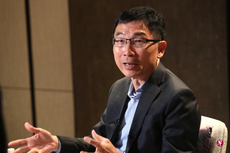 国防科技局局长陈炳炎：国防科技可参照目前在商界广为使用的科技，借此提升一些国防科技系统。（陈来福摄）