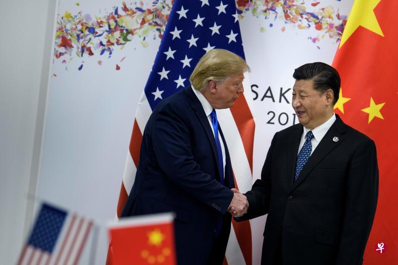 美国总统特朗普和中国国家主席习近平在二十国峰会的会谈后,决定重启贸易谈判。(法新社) 美国总统特朗普和中国国家主席习近平在二十国峰会的会谈后,决定重启贸易谈判。(法新社)