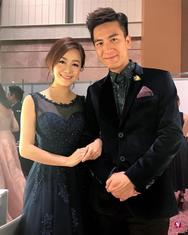 马国明(右)首次开腔证实与黄心颖分手。(取自网络) 马国明(右)首次开腔证实与黄心颖分手。(取自网络)