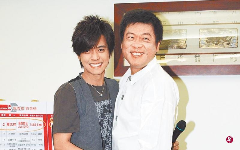 孙德荣(右)与罗志祥2008年曾公开破冰同台,不过孙德荣现在说那是“假和解”。(档案照) 孙德荣(右)与罗志祥2008年曾公开破冰同台,不过孙德荣现在说那是“假和解”。(档案照)