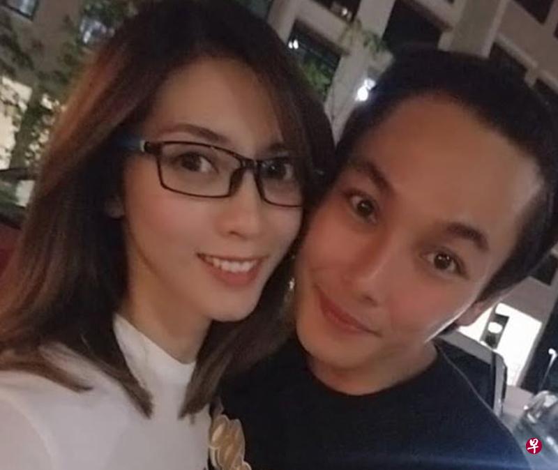 廖永谊说,首次见到女友,就为她惊艳。(取自面簿) 廖永谊说,首次见到女友,就为她惊艳。(取自面簿)