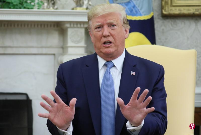 美国总统特朗普说,中国国家主席习近平在香港的示威抗议问题上“采取了负责任的做法”。(路透社) 美国总统特朗普说,中国国家主席习近平在香港的示威抗议问题上“采取了负责任的做法”。(路透社)