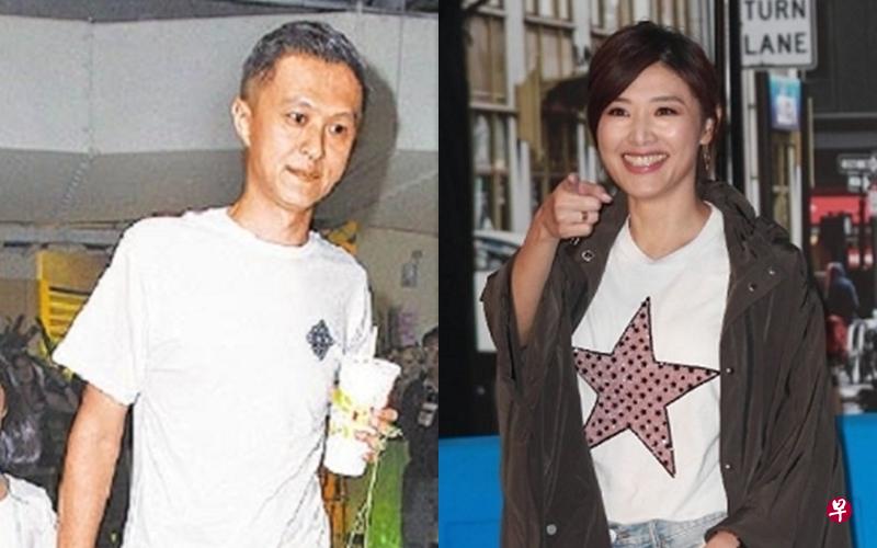 苏慧伦(右)去年9月宣传老公代理的服饰品牌。(互联网) 苏慧伦(右)去年9月宣传老公代理的服饰品牌。(互联网)