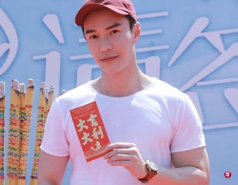 中国拍戏当上男一号,王冠逸坦言又兴奋又有压力。(受访者提供) 中国拍戏当上男一号,王冠逸坦言又兴奋又有压力。(受访者提供)