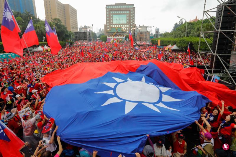 2020年的台湾大选,也可认为有三个三角关系,这三个三角关系互相牵制又相互勾连。(法新社) 2020年的台湾大选,也可认为有三个三角关系,这三个三角关系互相牵制又相互勾连。(法新社)